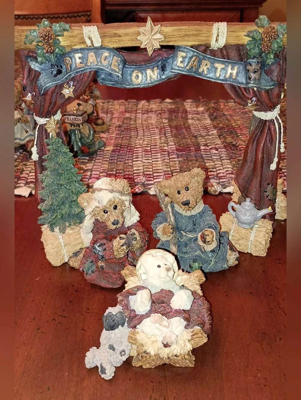 Boyds Bear Nativity Pageant 15 Pc. Set